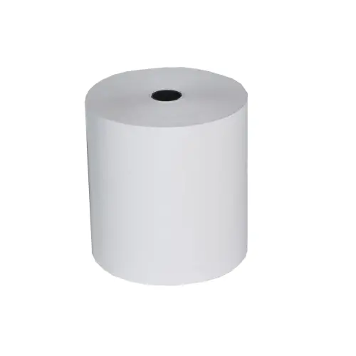 Rol papier voor kassabonnen 80 x 80 mm - 1-laags thermisch 55 g/m2 zonder BPA - Exacompta 
