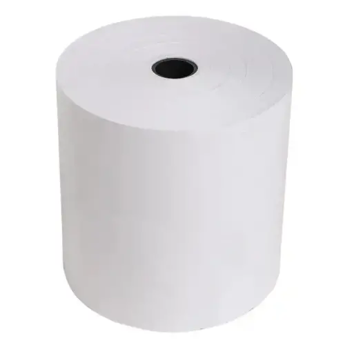 Rol papier voor kassabonnen 80 x 80 mm - 1-laags thermisch 55 g/m2 zonder BPA - Exacompta 