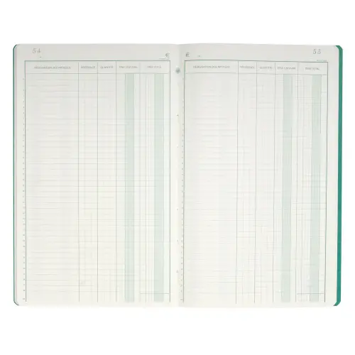 PIQ. 32/19,5 INVENTAIRE 80 PAGES 