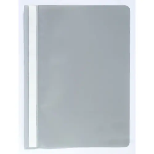 Snelhechtmappen standaard PP A4 grijs