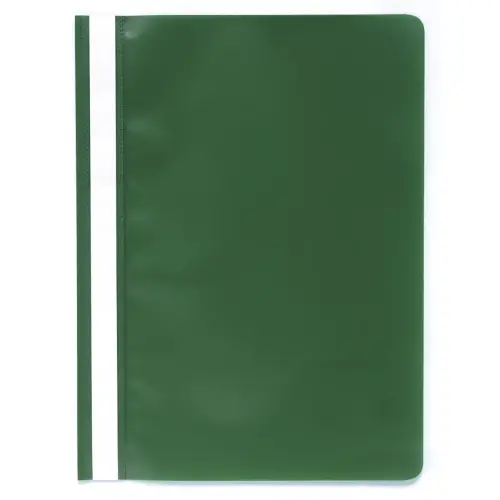Snelhechtmappen standaard PP A4 groen