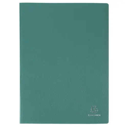 Polypropyleen documentenhoesjes OPAK 40 pagina's - A4 - Donkergroen - Exacompta