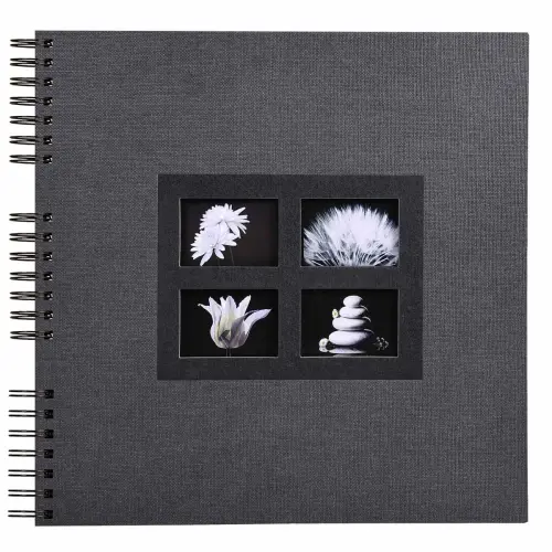 Fotoalb PASSION 32x32cm 60bl zwart