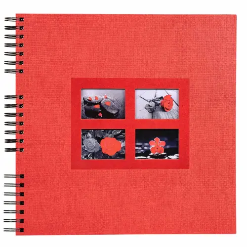 Fotoalb PASSION 32x32cm 60bl rood