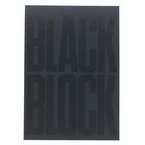 BlackBblock 29,7x21 Q5x5 70 bl zwart