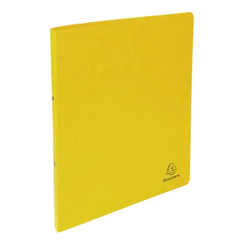 2-ringmap 15 mm Glanzend karton - A4 - Geel - Exacompta