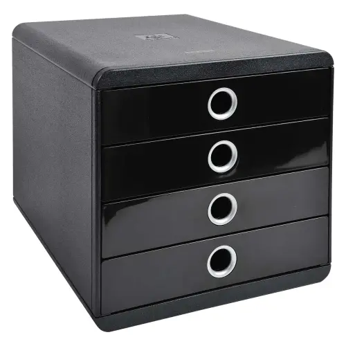 POP-BOX - Zwart/zilver - Exacompta