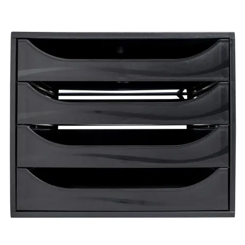 ECOBOX 4 laden ECOBlack pallet32 zwart