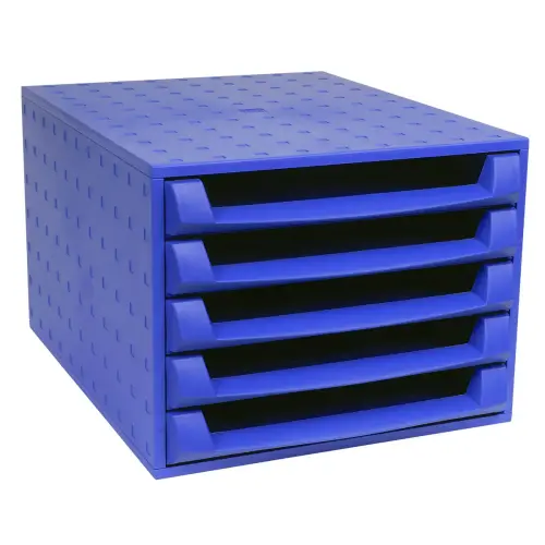 THE BOX open - Kobaltblauw - Exacompta