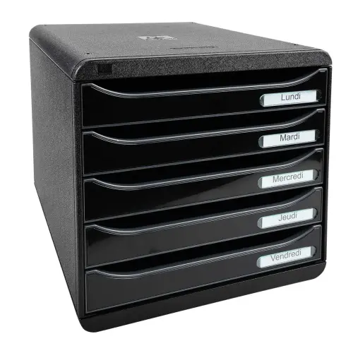 BIG BOX PLUS Glossy zwart/zwart glossy 