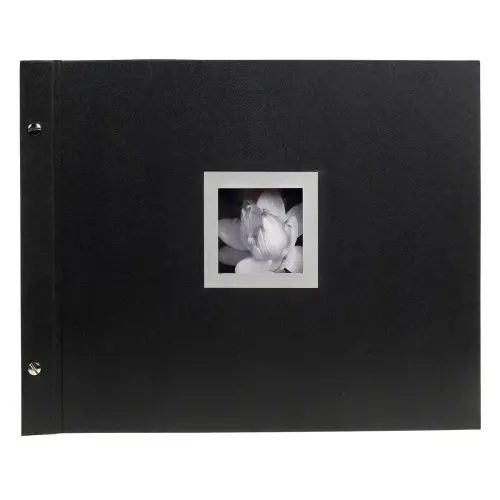 Fotoalb CEREMONY 37x29cm 40bl zwart