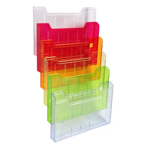 Horizontale wandordner A4 - Arlequin transparant glanzend - Exacompta