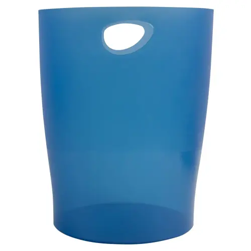 ECOBIN Papiermand 15L blauw transp
