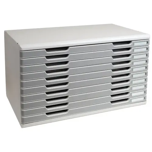 MODULO A3+ 10 laden lichtgrijs graniet 