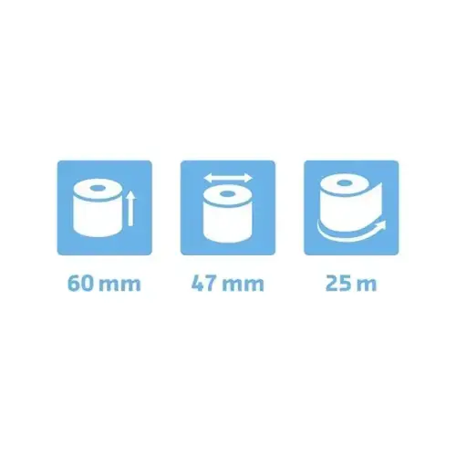 Rol 1voud therm 55g 60x47mm-25m (na10)