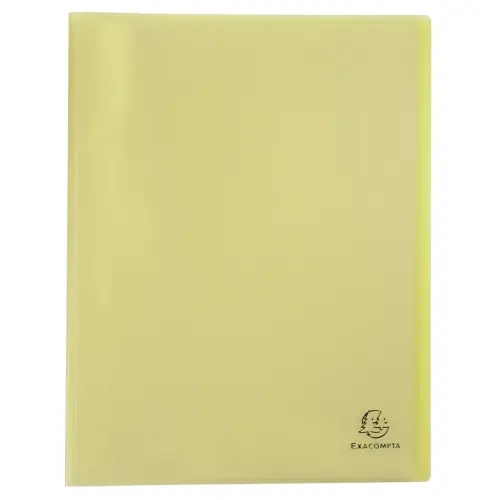 Porte-vues A4 80 views Chrom Pastel Geel 