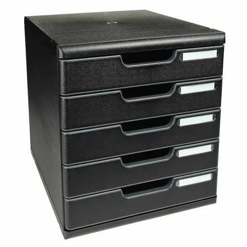 MODULO A4+ 5 lades ECOBlack zwart 