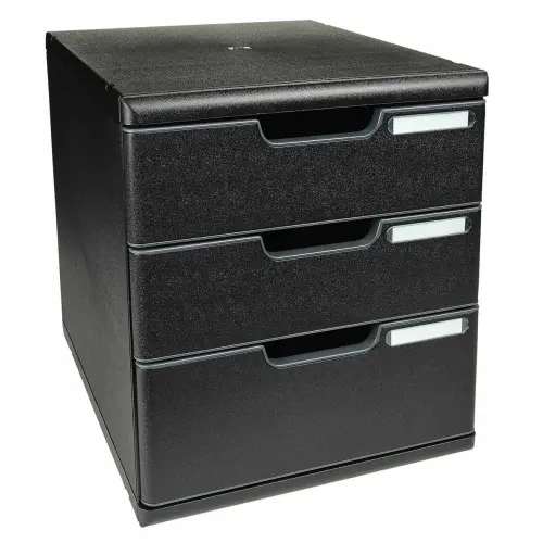 MODULO A4+ 3 lades ECOBlack zwart