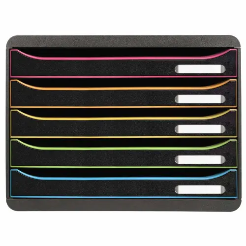 BIG-BOX PLUS HORIZON zwart/arlequin/zwart 