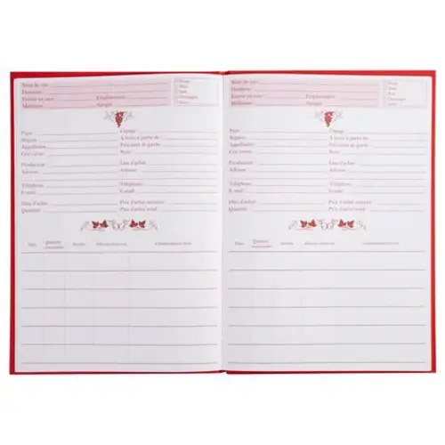 Keldersboek - A4 - 96 pagina's - Rood - Exacompta
