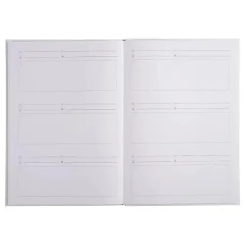 Bedankboek - A4 - 96 pagina's - Wit - Exacompta