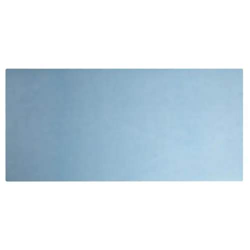 Zachte PU onderlegger 43x90cm marine/blauw