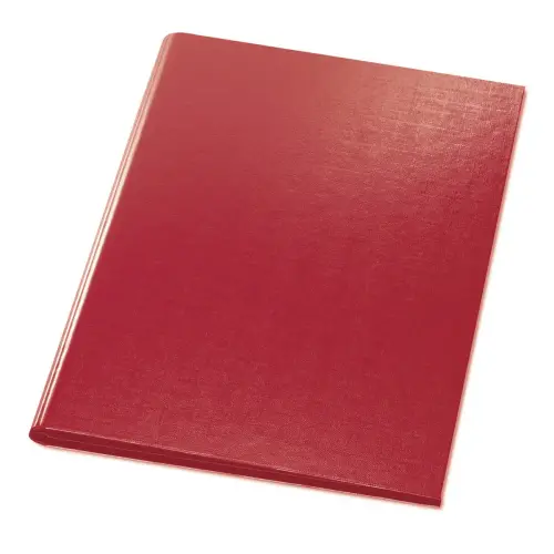 A4 rood coated papier klembord met klep - Exacompta 