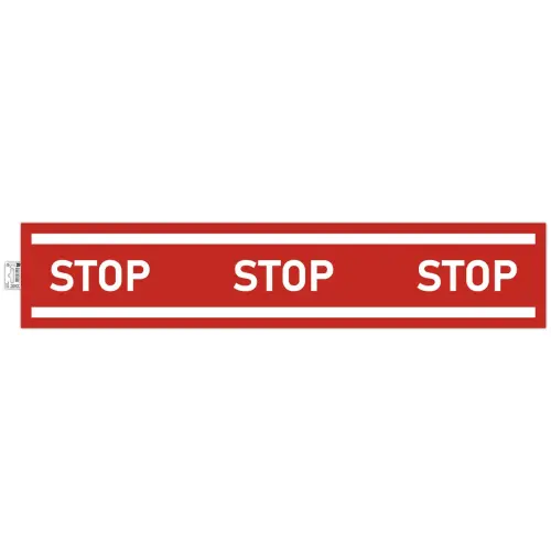 Plakband stop 100cm