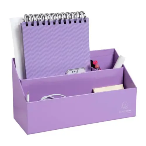 Verticaal scheidingsmiddel/papierhouder paars 