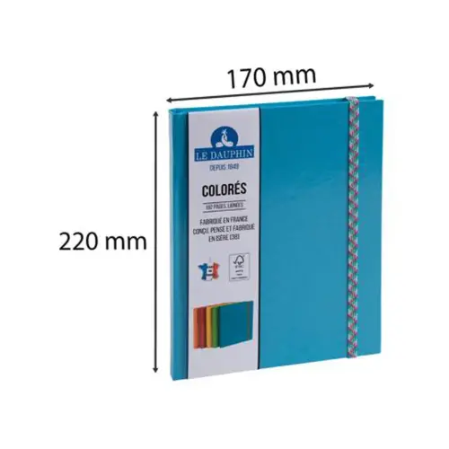 REG IDERAMA 220x170 192P BLAUWE LIJN FSC®