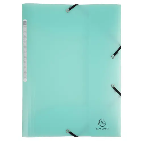 Elastomap 3kl PP A4 Chrom Pastel Groen