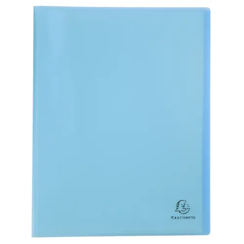 Porte-vues A4 80 views Chrom Pastel Blauw