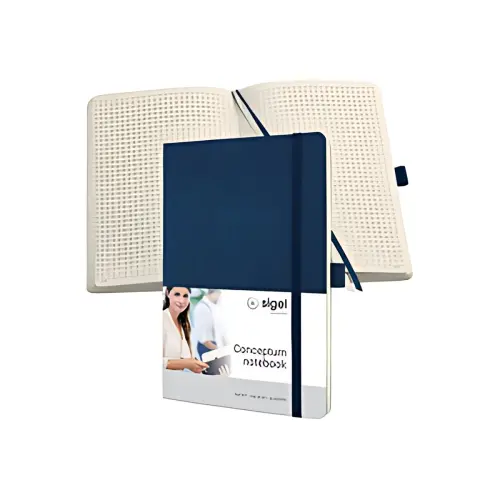 sigel Notitieboek Conceptum, A5, gelijnd, rood