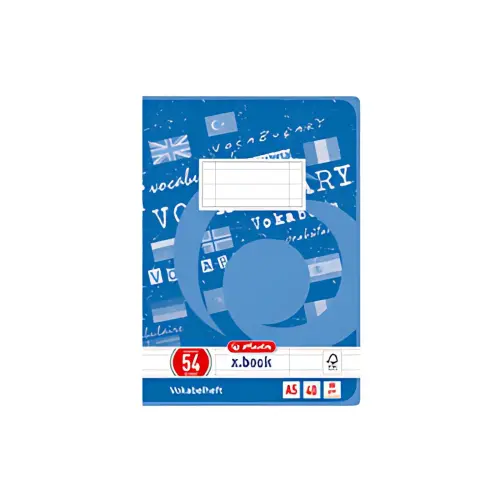 Woordenboekje - A5 - Blauw - Herlitz
