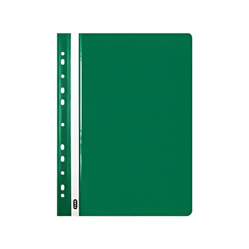 Oxford opbergmap met lamellen, A4, PP, geel