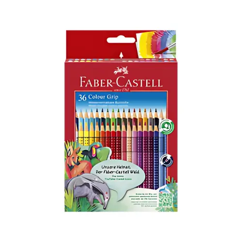 FABER-CASTELL Kleurpotloden Colour GRIP, etui van 36