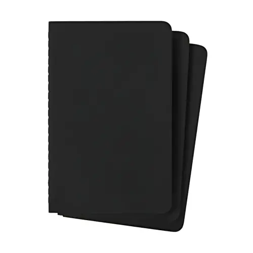 MOLESKINE Cahier, L/A5, geruit, karton, zwart