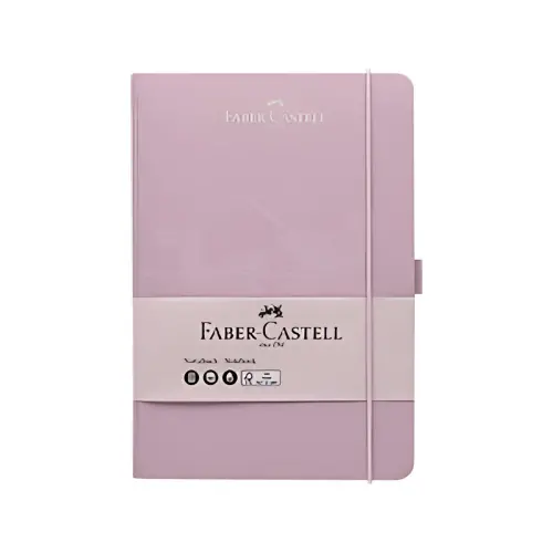FABER-CASTELL Notitieboekje, A5, geruit, zwart