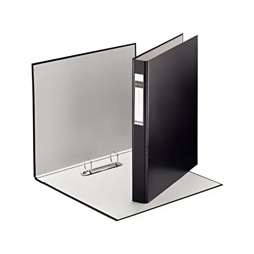 LEITZ standaard ringmap, A4+, zwart, mechanisme met