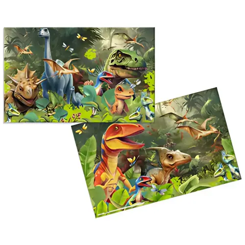 HERMA Onderlegger 'Dino World', (L)550 x (H)350 mm