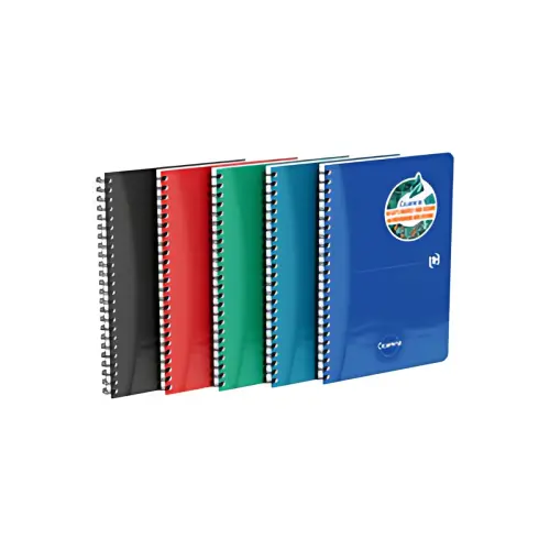 Office Notitieboek met spiraal Oceanis - A4 - PP - Zwart - Oxford