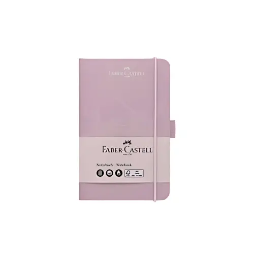 FABER-CASTELL Notitieboekje, A6, geruit, roze