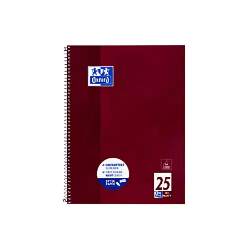 Spiraalschrift - A4+ - geruit - 160 pagina's - Oxford