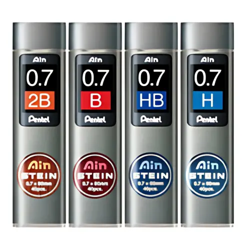 Pentel Fijne mina's voor AIN STEIN C277 potlood, hardheid 2B