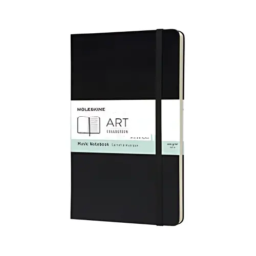 MOLESKINE Muzieknotitieboek, L/A5, 100g/m², hardcover, zwart