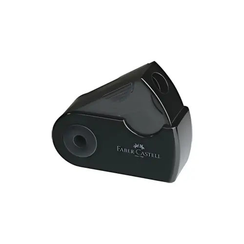 FABER-CASTELL Puntenslijper SLEEVE MINI, zwart 