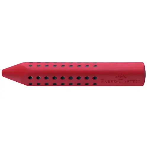 10 Gommen van kunststof GRIP 2001 - Rood/blauw - Faber-Castell