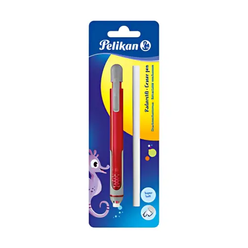 Pelikan vulpotlood geleverd met een reservegum,