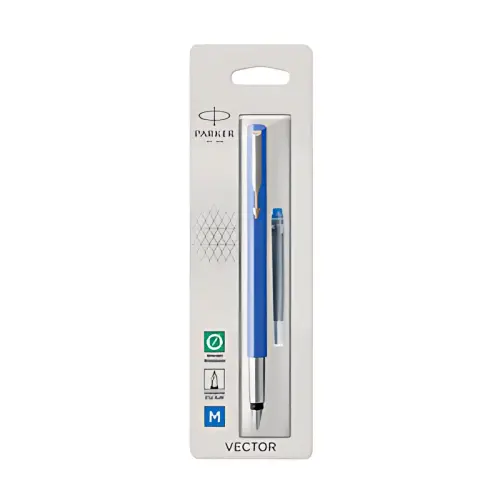 PARKER Vulpen VECTOR, penpuntmaat: M, zwart