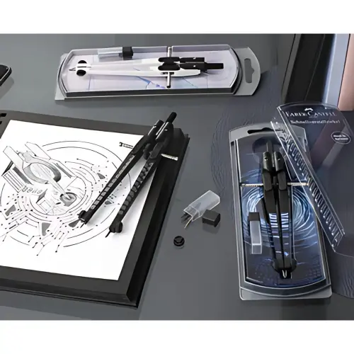 Snelle instelbare passer TREND SHINY TWIST - Faber-Castell 